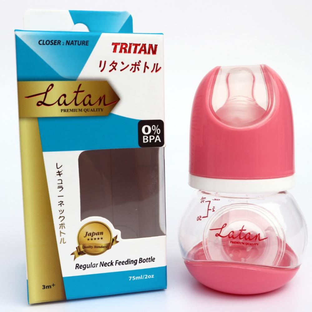 Binh Sữa Tritan Cổ thường 75 ml