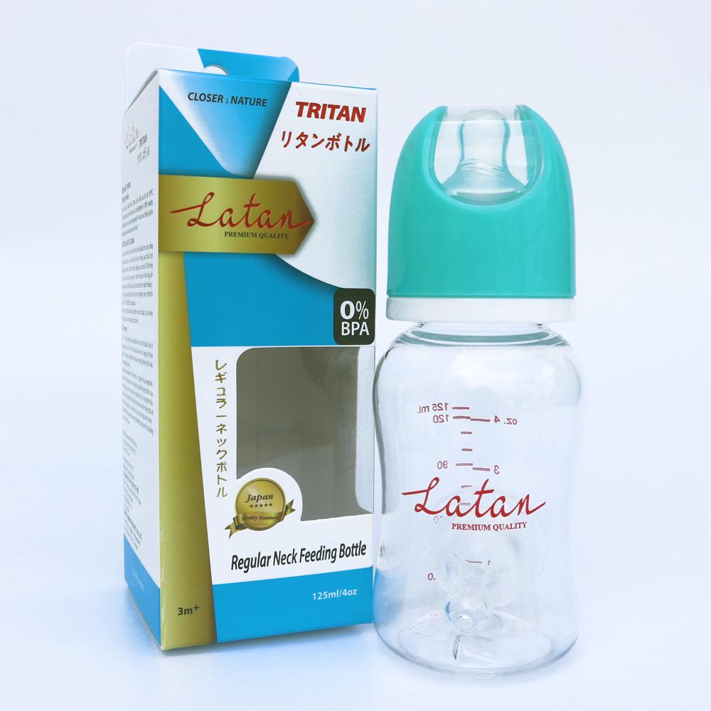 Bình Sữa Tritan Cổ Thường 125 ml